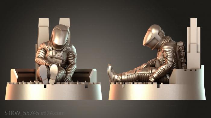Nemesis Boardgame Death Astronaut sitting