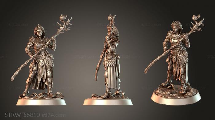 Military figurines (Norem Gneeve, STKW_55810) 3D models for cnc