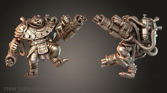 Ogre Female Flamer furious