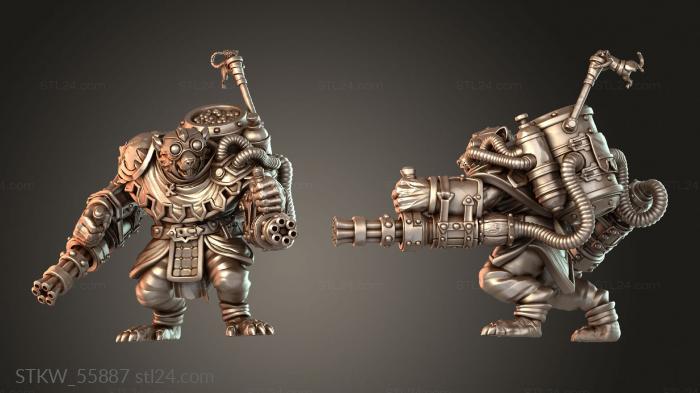 Ogre Male Gatling relentless