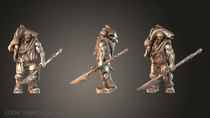Orc Villager Fisher
