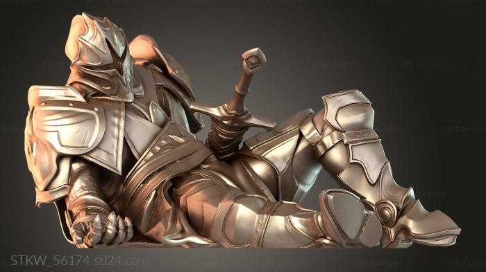 Polaris Fallen standing vigilant