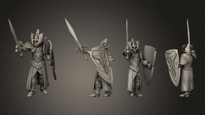 Military figurines (Dwarf Pose 2, STKW_5624) 3D models for cnc