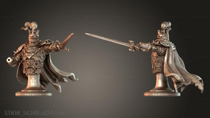Military figurines (Primal Dragonblade lordtrogmor, STKW_56248) 3D models for cnc