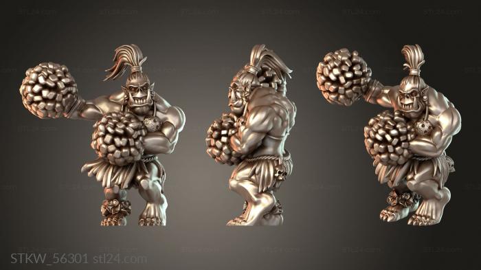 Punga Savage orc cheerleader