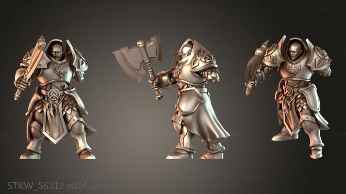 Punisher Axe and Hammer vengeful