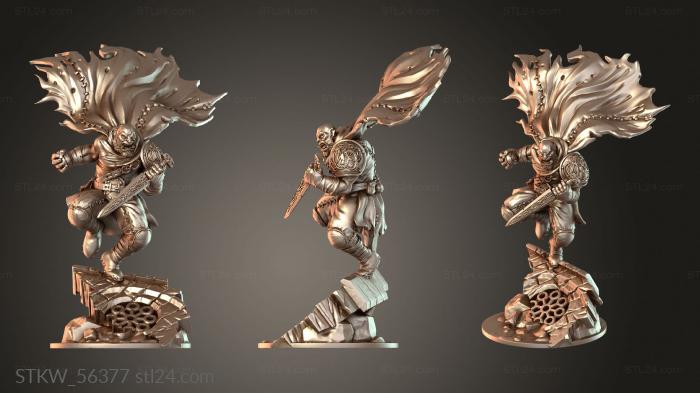 Military figurines (Rakkir, STKW_56377) 3D models for cnc