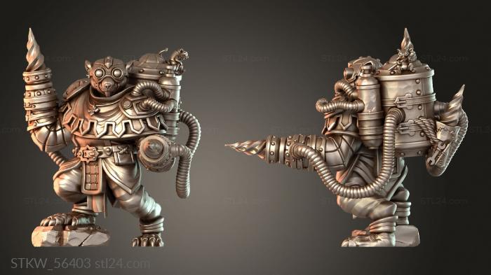 Ratmen Storm Ogres Female Drill