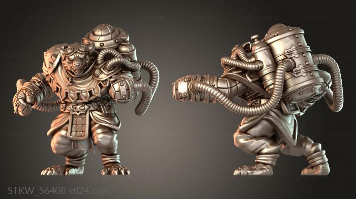 Ratmen Storm Ogres Male Fists