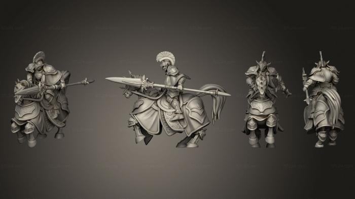 Military figurines (Dwarf Rider 3, STKW_5641) 3D models for cnc