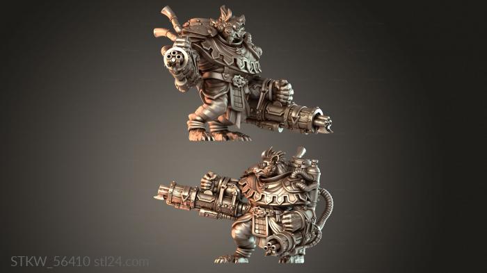 Ratmen Storm Ogres Male Flamer