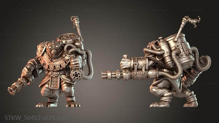 Ratmen Storm Ogres Male Gatling rapid
