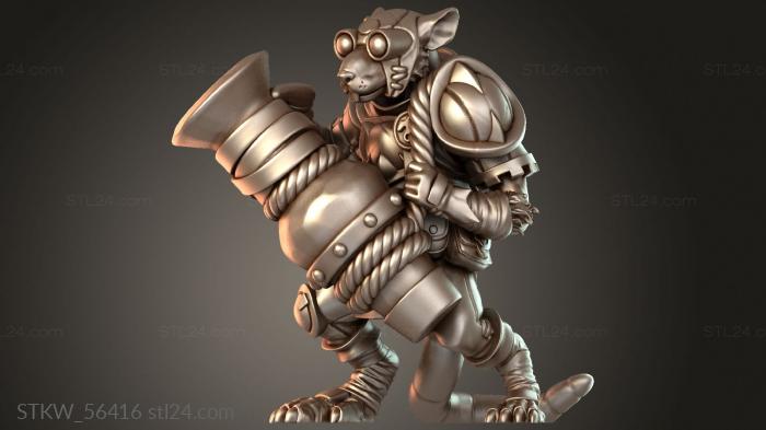 Ratmen Weapon Teams Mortar