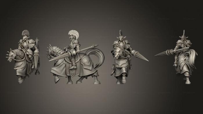 Military figurines (Dwarf Rider 5, STKW_5643) 3D models for cnc