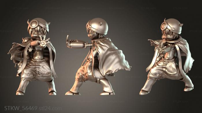 Military figurines (Reg Made in Abyss Anime, STKW_56469) 3D models for cnc