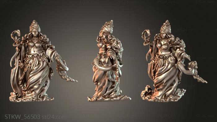 Military figurines (Rhea Magicfish PS, STKW_56503) 3D models for cnc