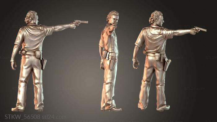 Rick Walking Dead DG