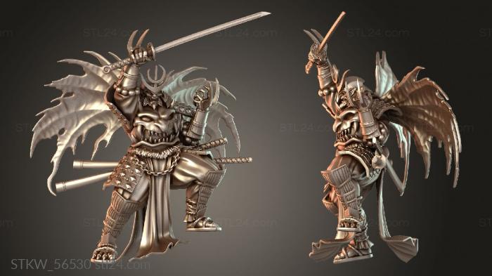 Rising Sun Demon Oni King