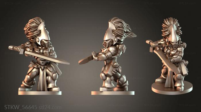 S Fencing Female graceful