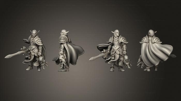 Military figurines (Dwarf Soldier 4, STKW_5667) 3D models for cnc