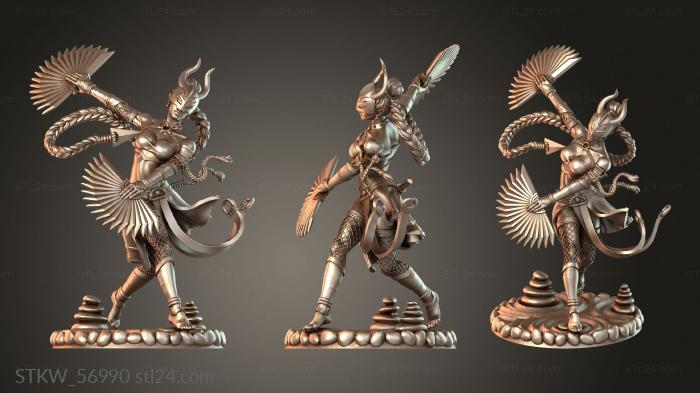 Silent Sisters Succubus Geisha seductive