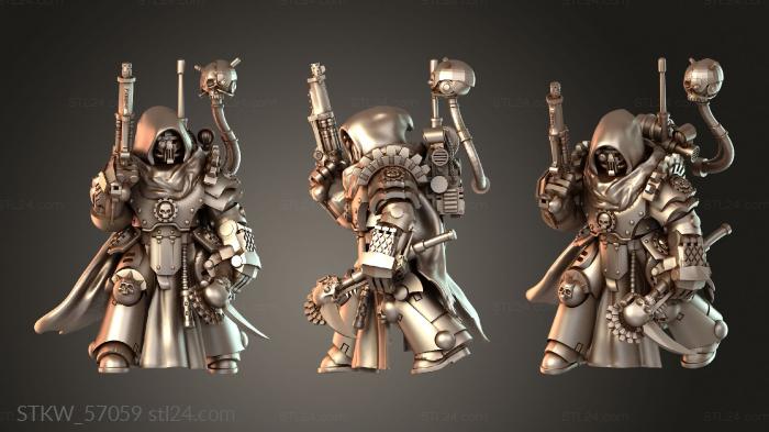 Skitarii Marshall red riding hood artiiicus marshal marine