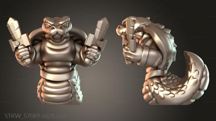 Snakemen battle-ready