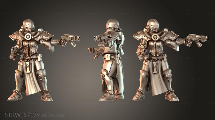 Soroitas dual flamer Pistols