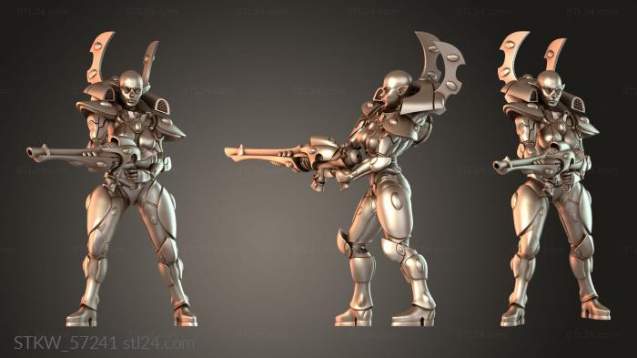 Space Elf Soldier Female