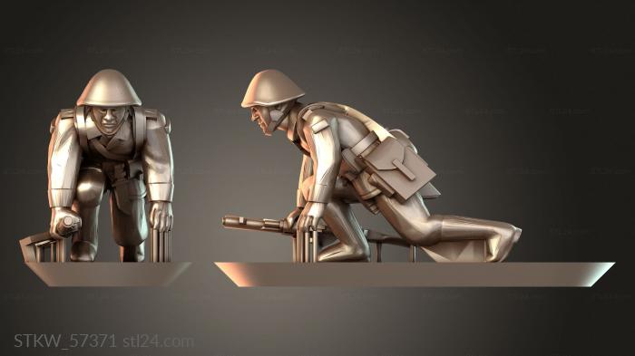 Standing from prone flat on