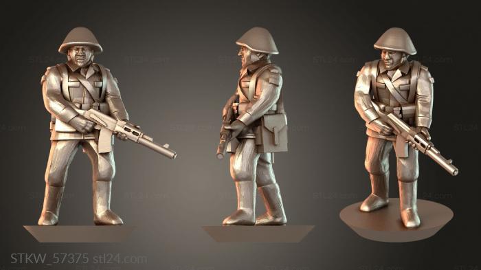 Standing weapon equipped
