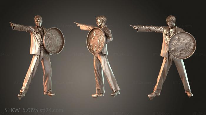 Steve Rogers Statue