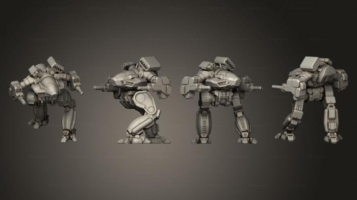 Military figurines (EBJ Prime 4, STKW_5740) 3D models for cnc