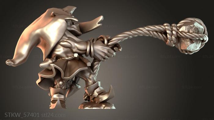 Stone throwers Goblin zealous