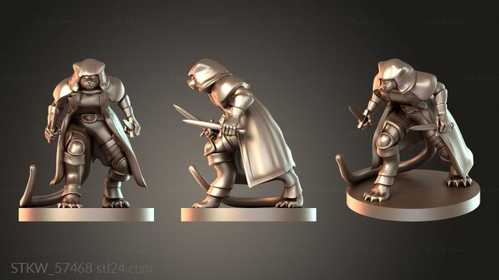Tabaxi Female Rogue agile