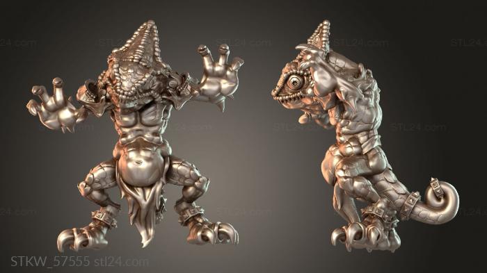 THE RAZOR Lizardmen CHAMELEON wild