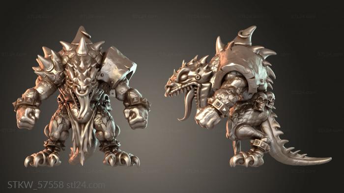 THE RAZOR Lizardmen SAURUS mighty