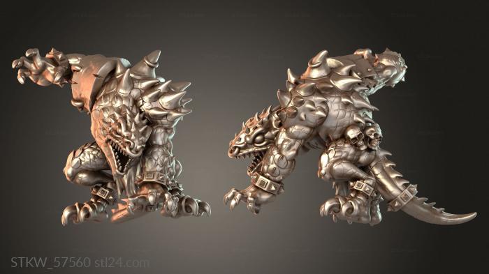 THE RAZOR Lizardmen SAURUS ancient