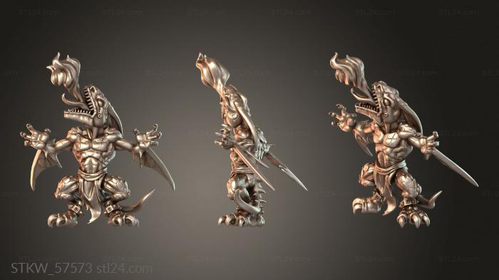 THE RAZOR Lizardmen SKINK untamed