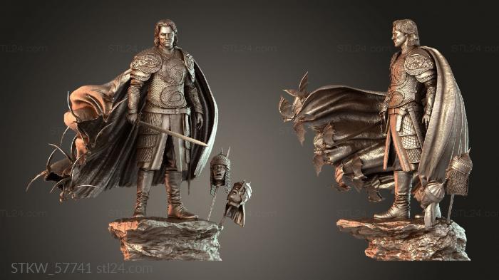 Military figurines (Vengeance Dracula Untold, STKW_57741) 3D models for cnc