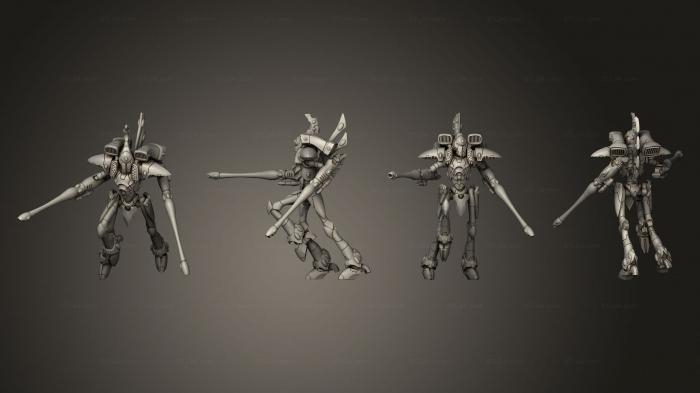 Military figurines (Eldar Titan, STKW_5775) 3D models for cnc