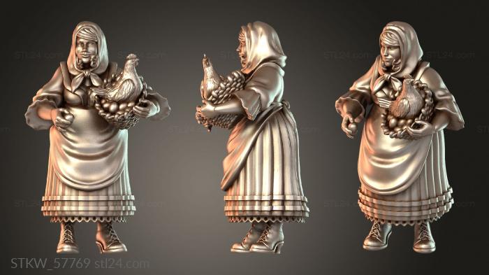 Villager Poultry Woman