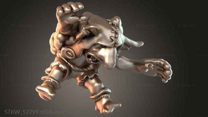 Voodoo Style gnoblar Ogr Cursed