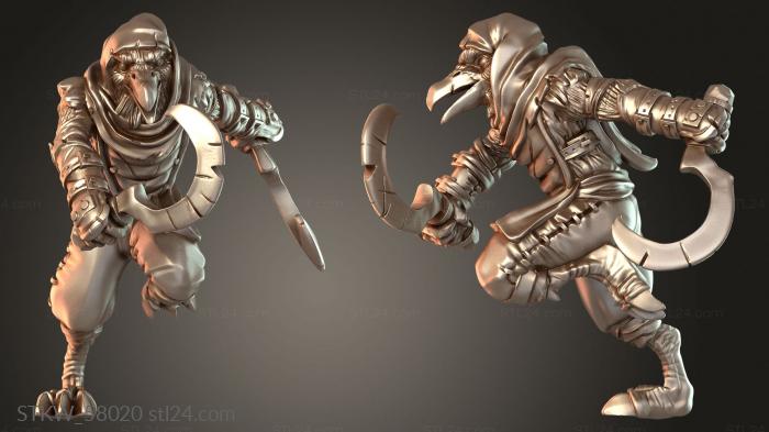 Kenku Raven Folk Eastern Assassin