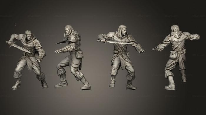 Military figurines (ELF 33, STKW_5806) 3D models for cnc