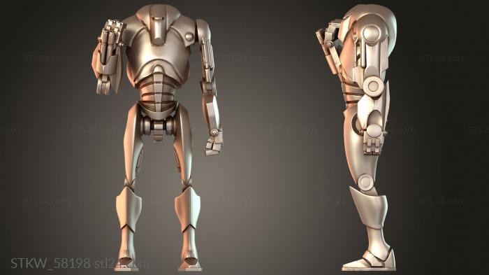 Klatoonian and walking attention stance