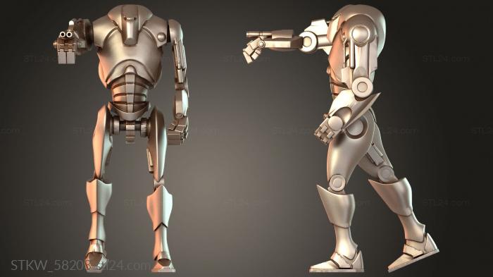 Klatoonian and walking shooting