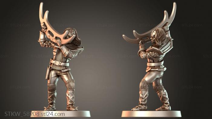 Klingon Female Warrior arms