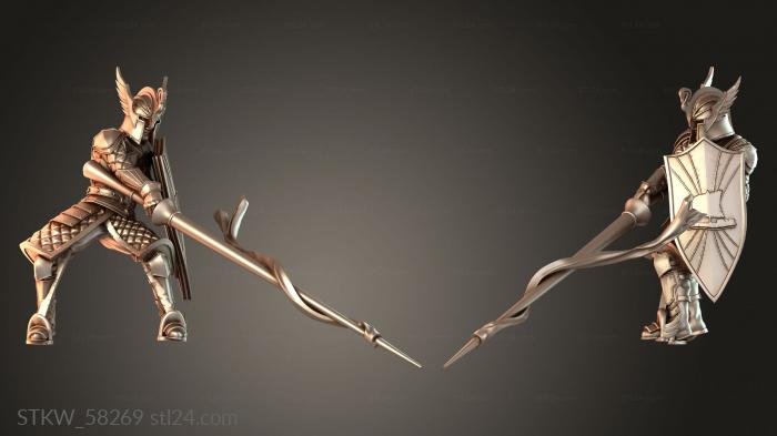 Knight Mounted Spear