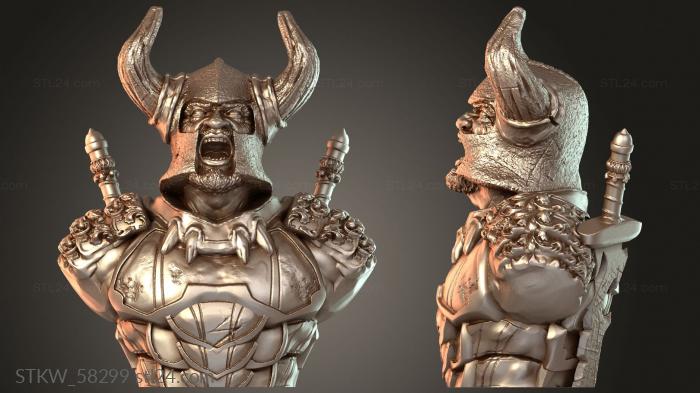 Knight Warrior Bust